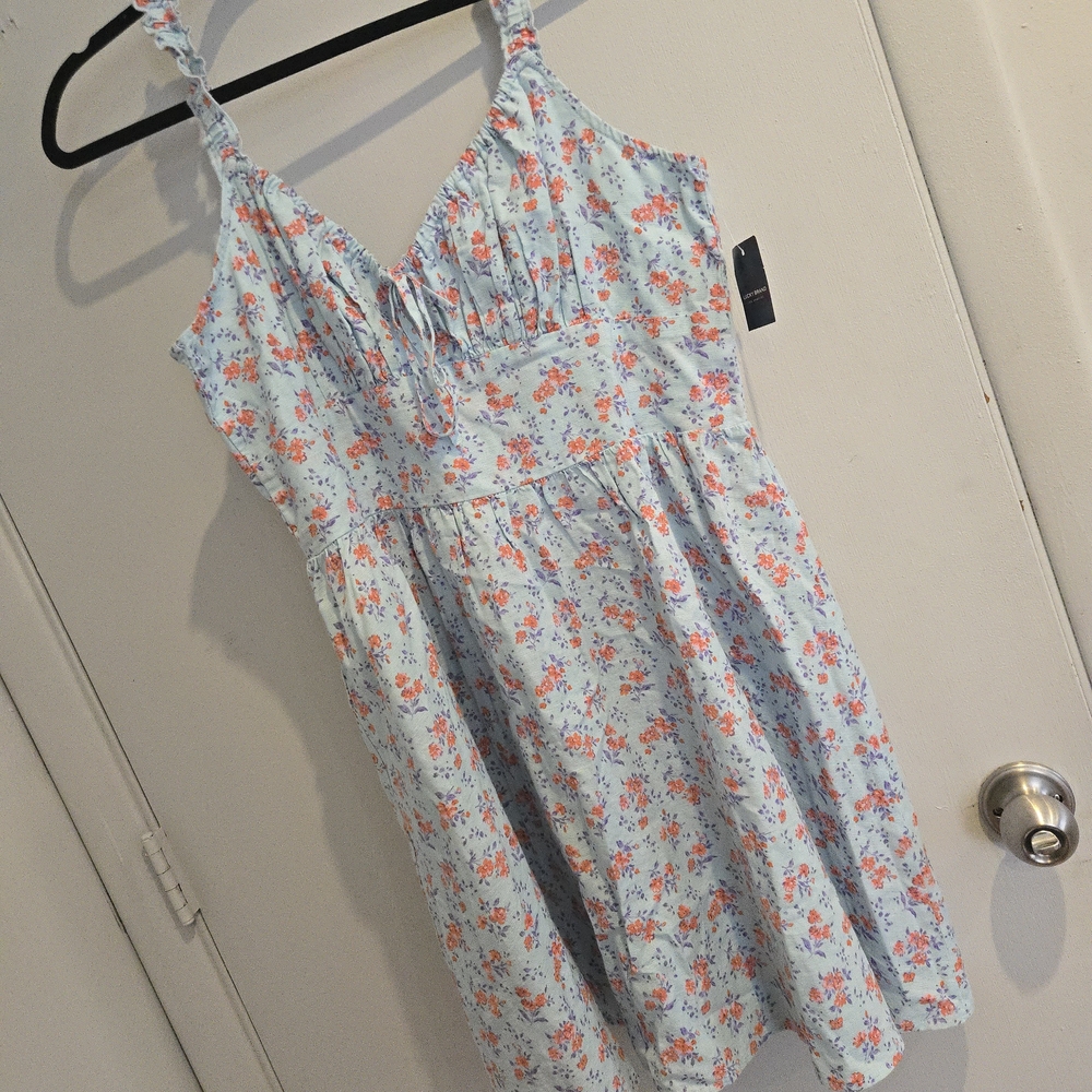 Lucky Brand Blue Floral Dress